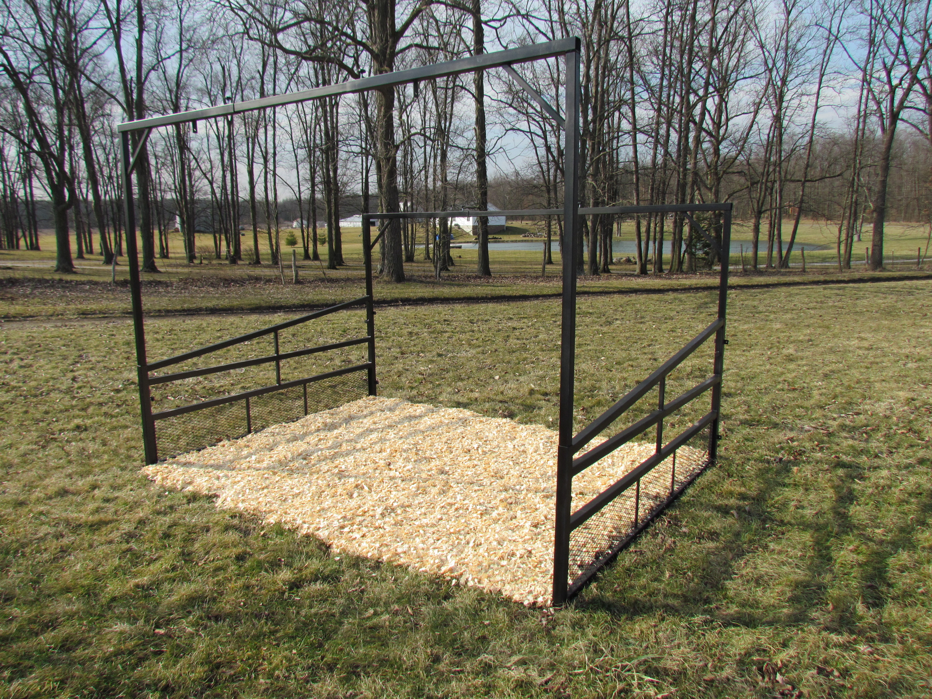 Herdpro cattle fan cage