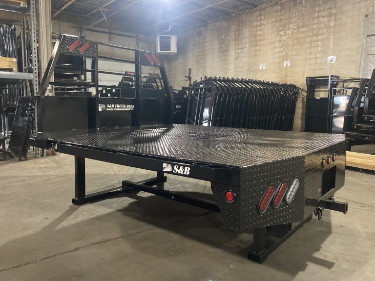 Dually truck bed, made with heavy steel and sturdy materials